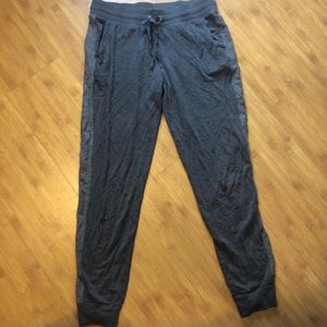 Grey sweatpants